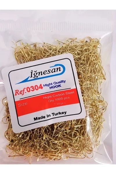 307 çapraz çapari iğnesi Sarı, yeşil. Kırmızı   1000 li paket  9-10-11-12