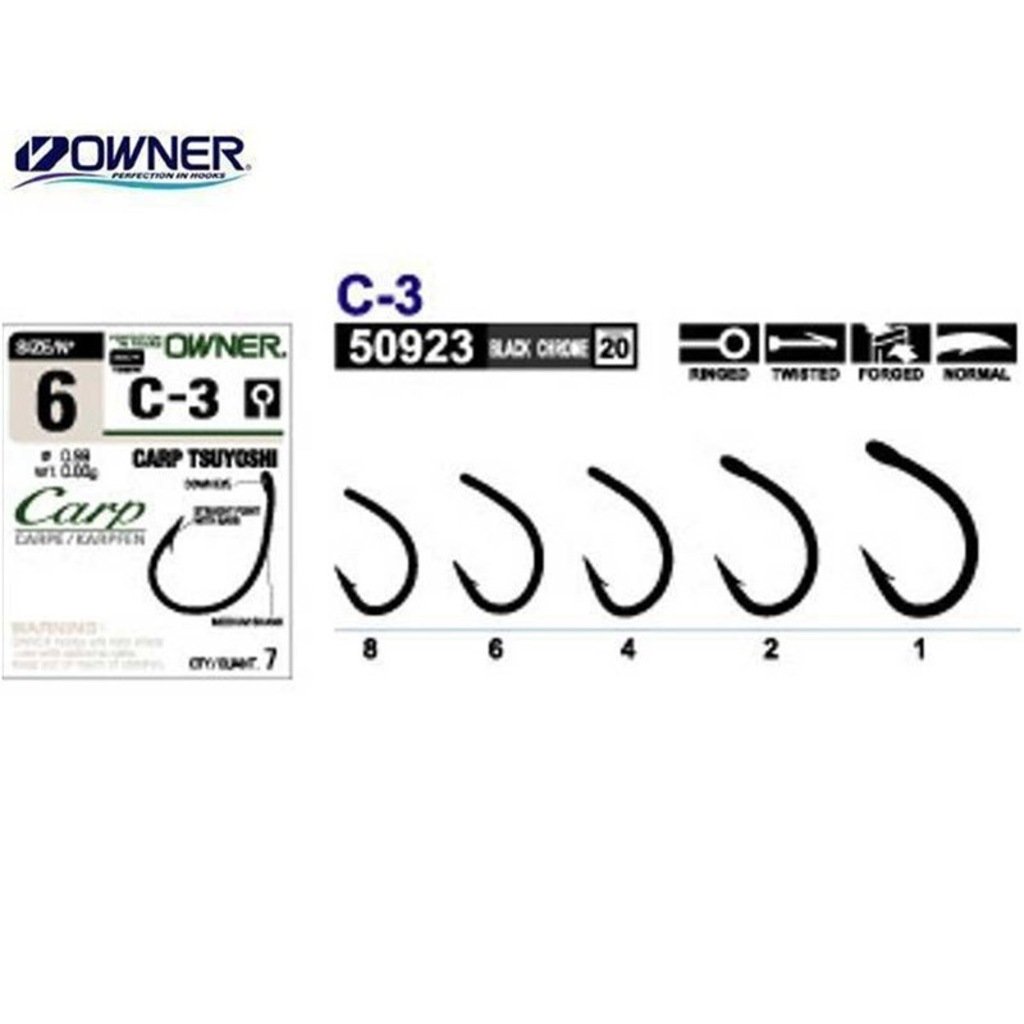 Owner iğne 50923 C3 carp tsuyoshı    1,2,4,6,8