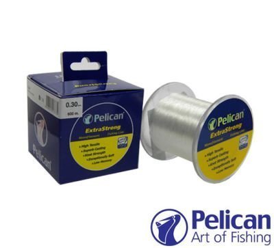 Pelikan Ex.str. 600 mt.Monoflament  Beyaz .Bobin  Misine 0,18 mm.