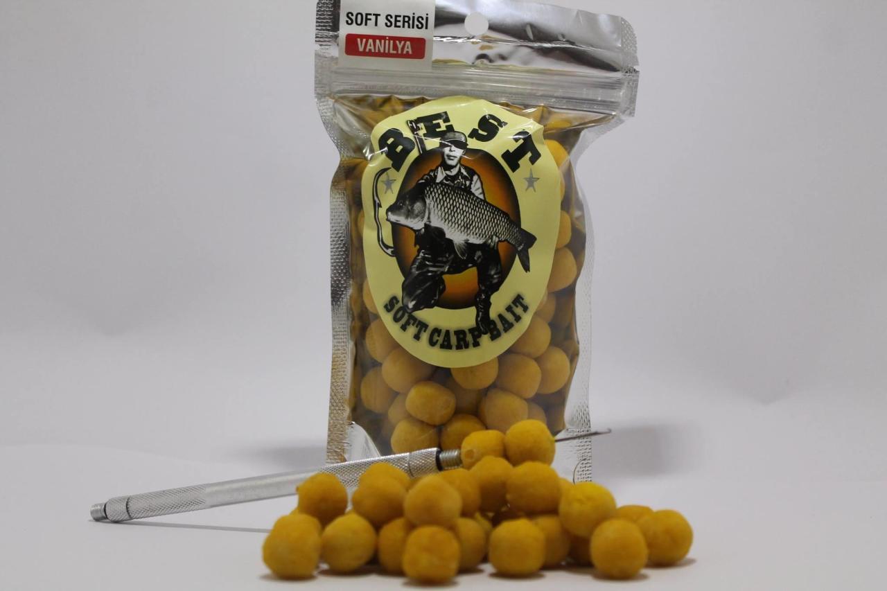 Best Soft Vanilyalı 13 mm 200 Gr Sazan Yemi Anasonlu