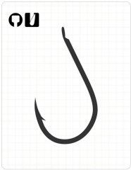 Fudo 1001 Chinu Black Nikel Olta İğnesi