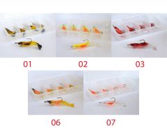 3062 Karides 5,5 cm. 5 li kutu  renk 01-02-03-06-07