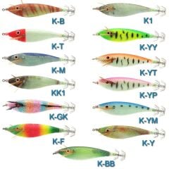 Kardez Glow Squid Jig 10 Cm 14 Gr Fosforlu Kalamar Zokası Kurşunsuz