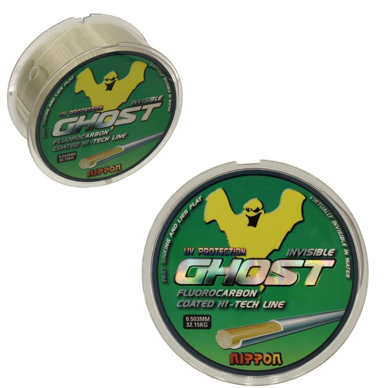 Nippon Ghost 180 mt Fluoro Carbon Misina 0,27 mm.