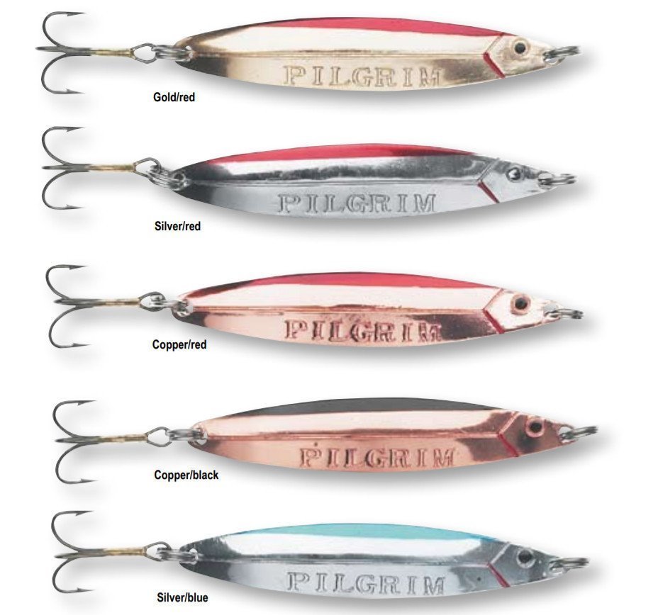 Hansen Pilgrim Lüfer  Kaşık - Silver/Red