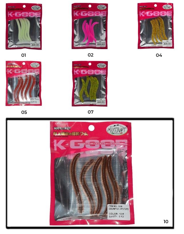 3506 Spin forte kurt 7,5 cm.  5 li pk.