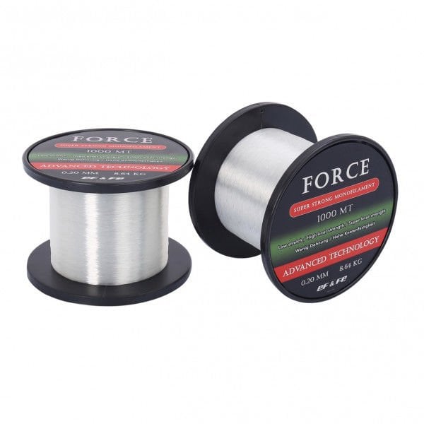 Misina Force 1000 mt: 1 Adet ( Beyaz )  0,20 mm.