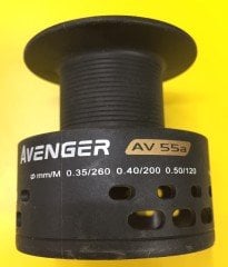 Okuma Avanger  AV 55a Olta Makinesi Yedek Kafası ( Grafit )