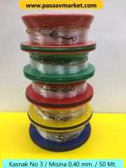 Misinalı PVC Contalı Kasnak NO:1 Çap / 10,5 cm.  0,35 ve 0,40 mm.